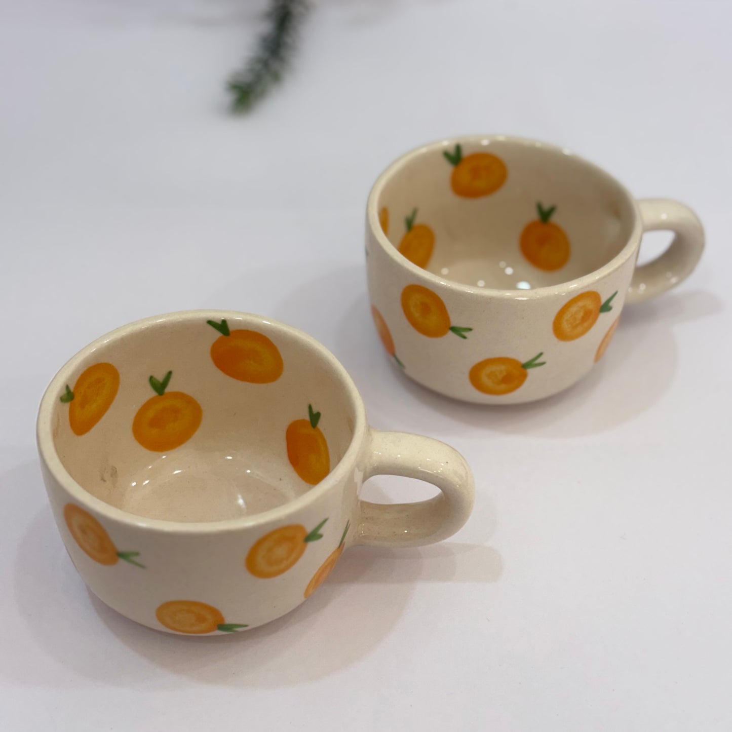 Tangerine Mornings Mug