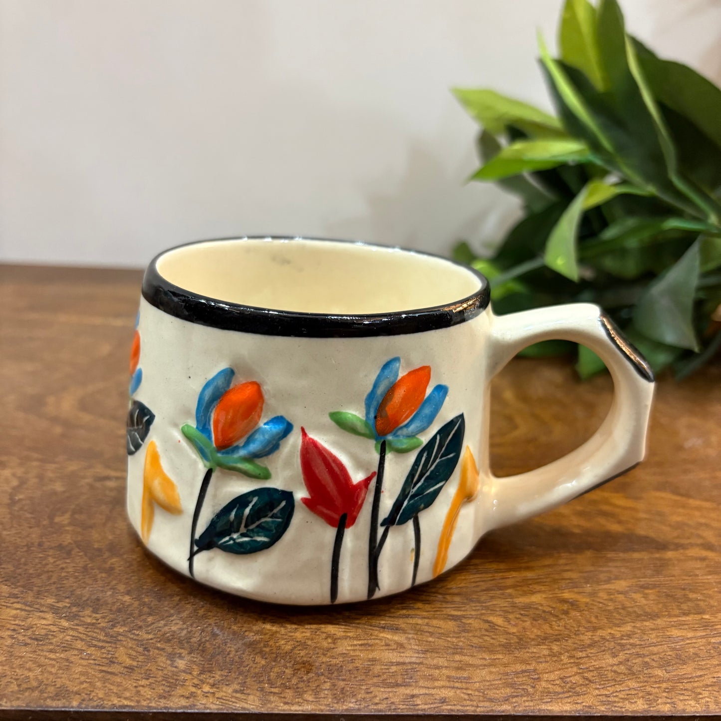 Colorful Pottery Coffee Cup