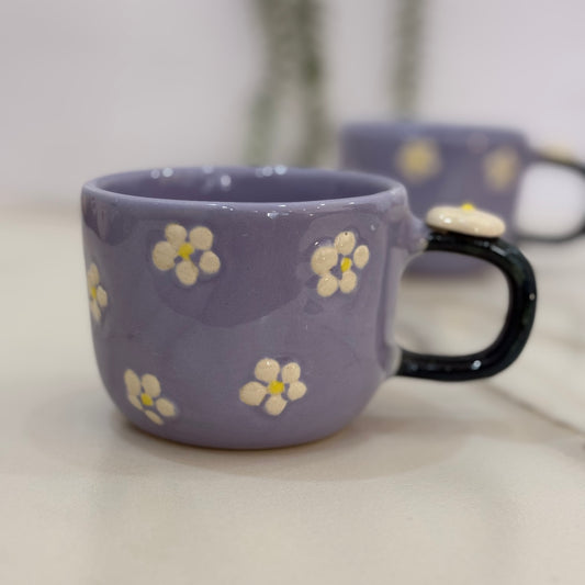 Daisy Vibes Only – Lilac Cutie Mug