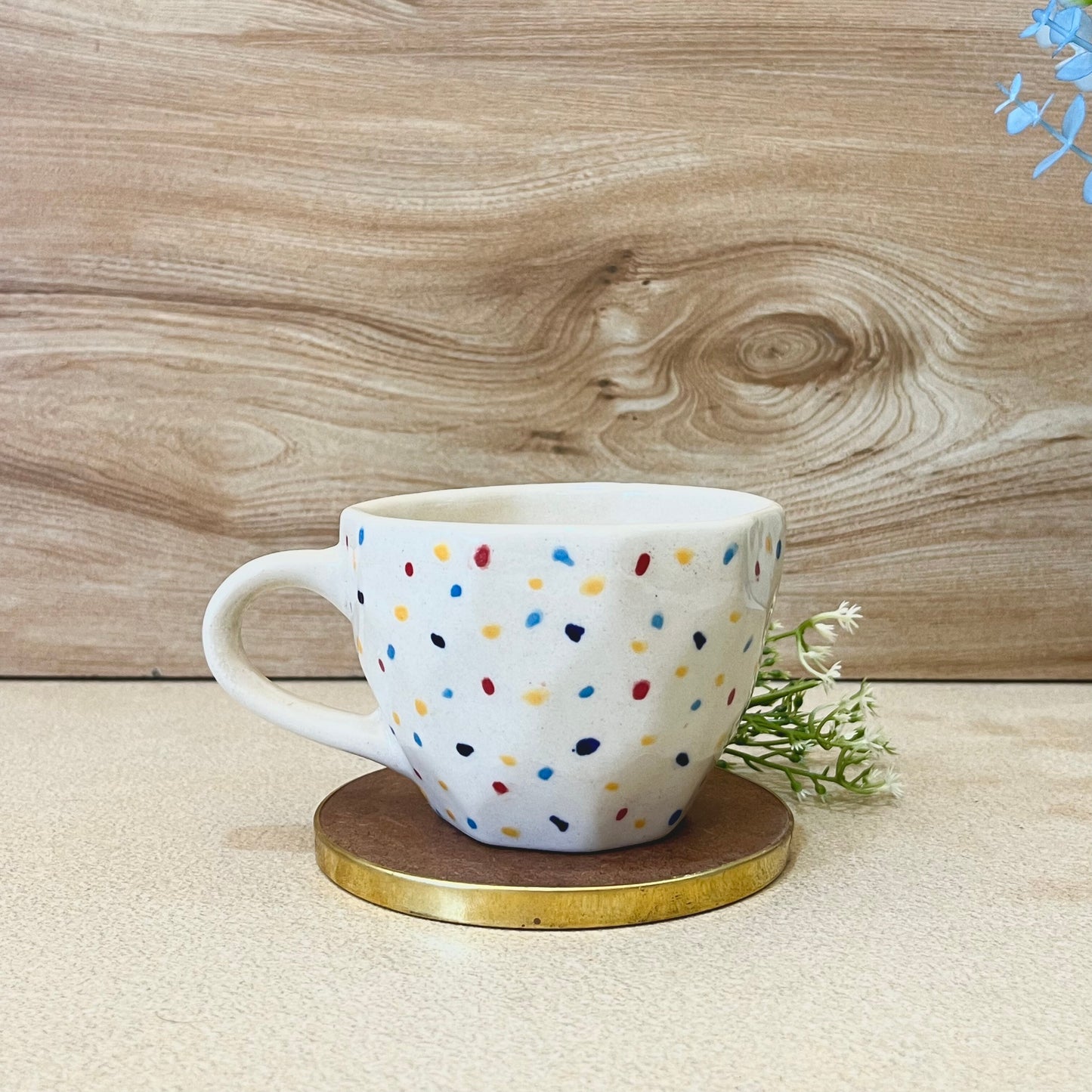 Rango Ka Jashn- Ceramic Multi Dot Mug