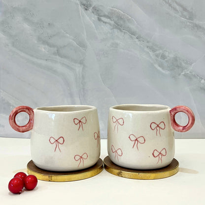 Ceramic Bow Mug