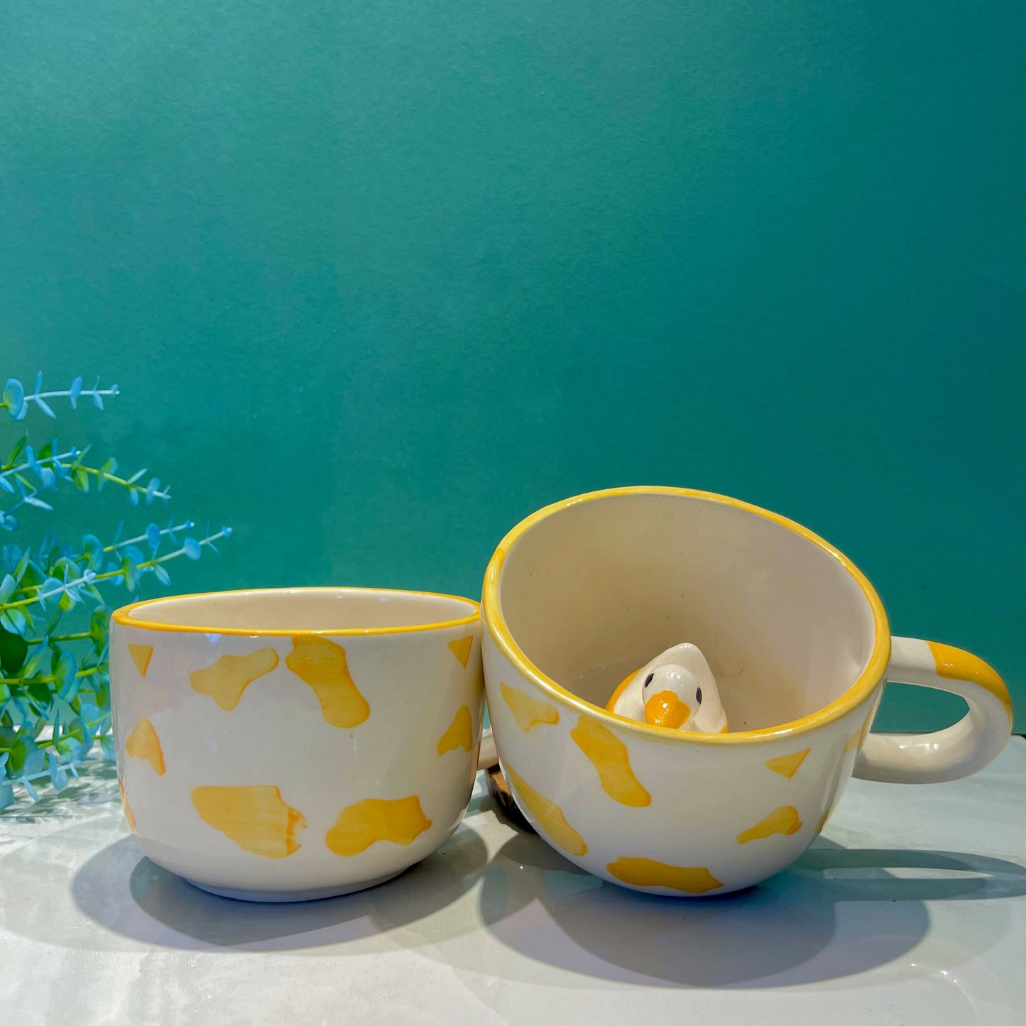 Quacktastic- Ceramic Duck Coffee Mug