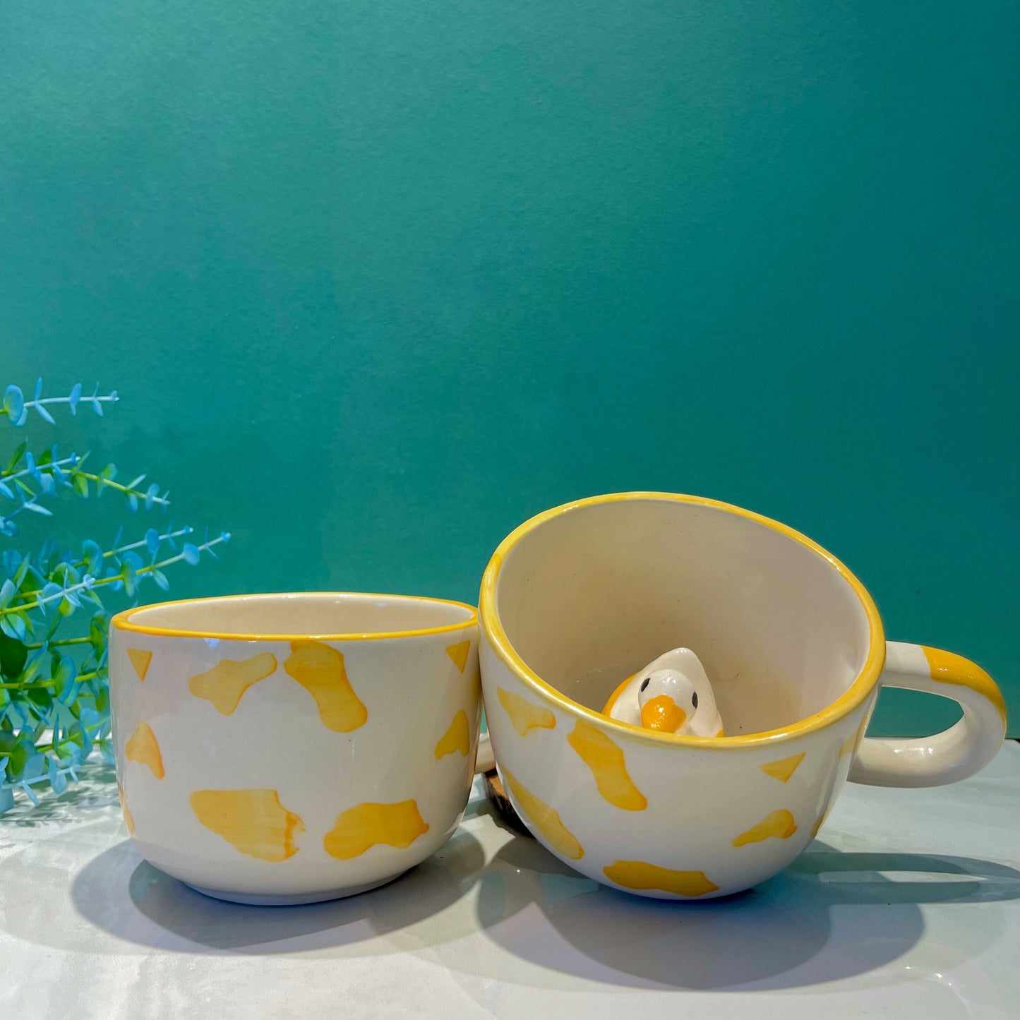 Quacktastic- Ceramic Duck Coffee Mug