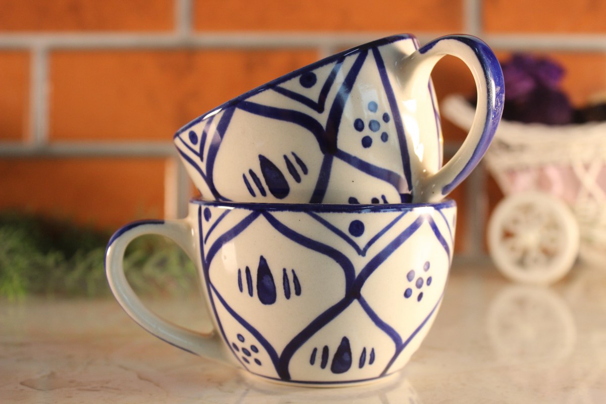 SADABAHAR-Blue Painting Ceramic Mug