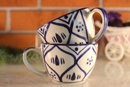 SADABAHAR-Blue Painting Ceramic Mug