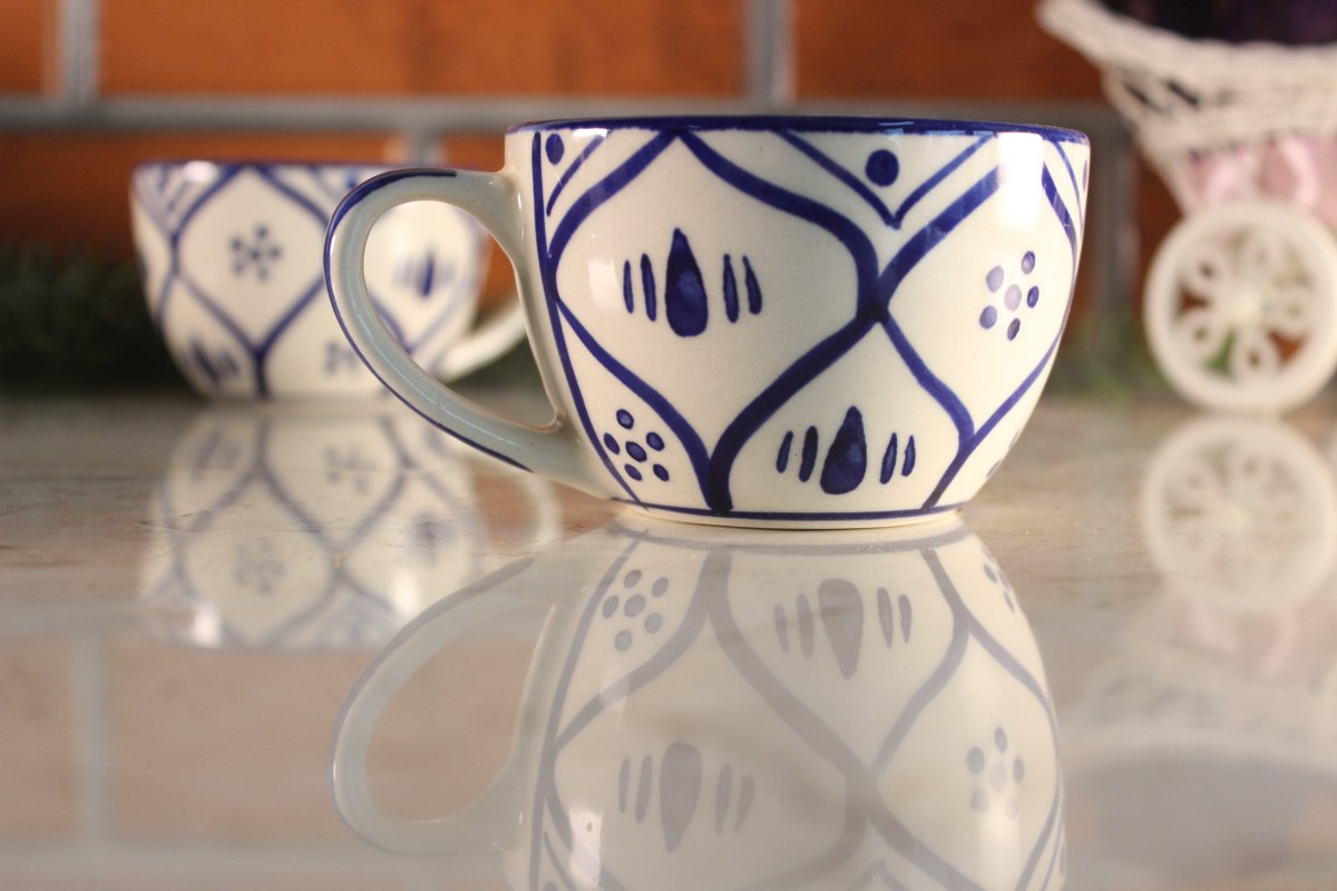 SADABAHAR-Blue Painting Ceramic Mug