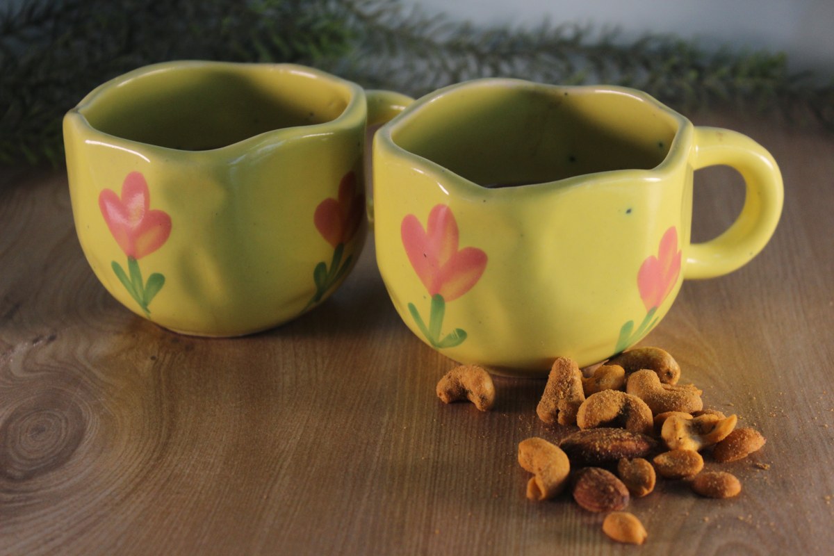 POP UP- Lime Yellow Ceramic Mug