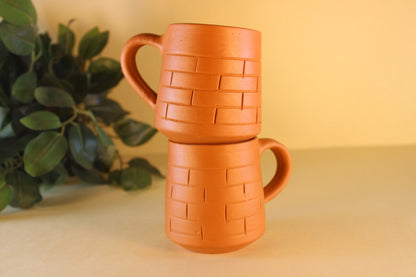 TERRACOTTA Tea Cups set of 2