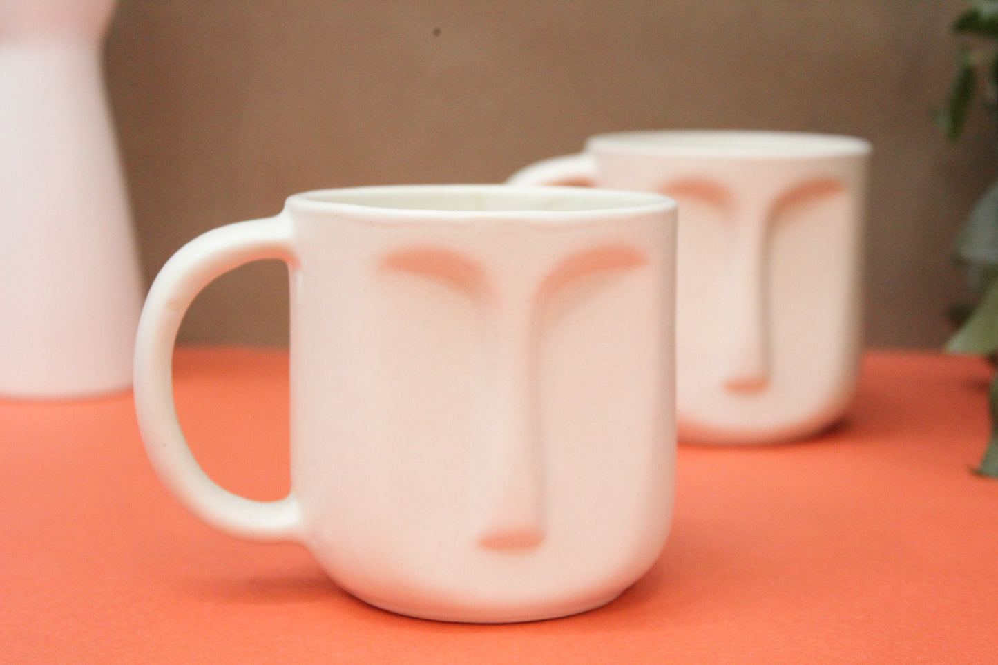 MASKED- Ceramic Face Mugs