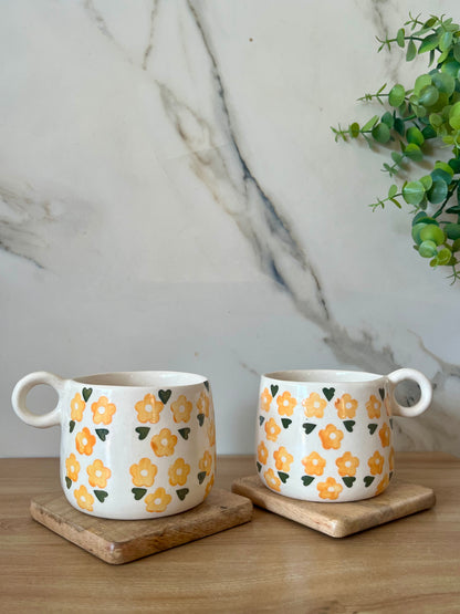 Yellow Flower Mug