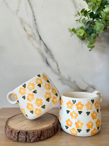 Yellow Flower Mug