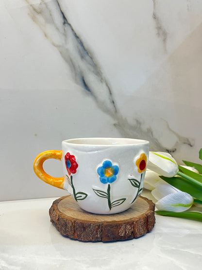 Gulbahar- Flower Mugs