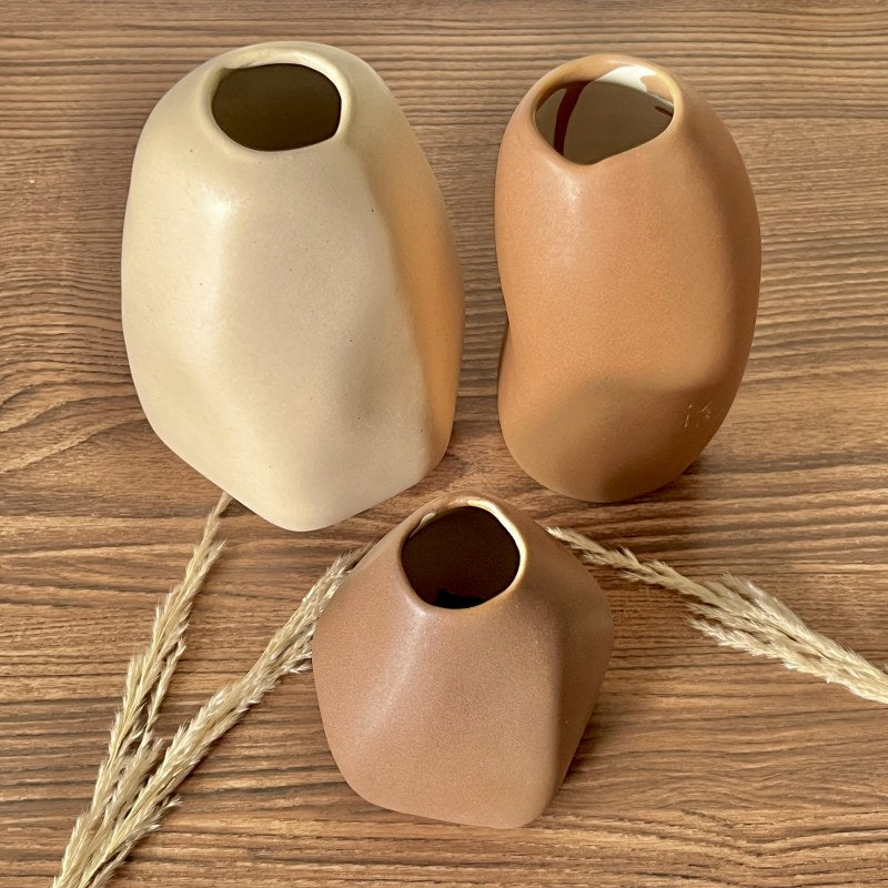 Ceramic Set of 3 Premium Vase set