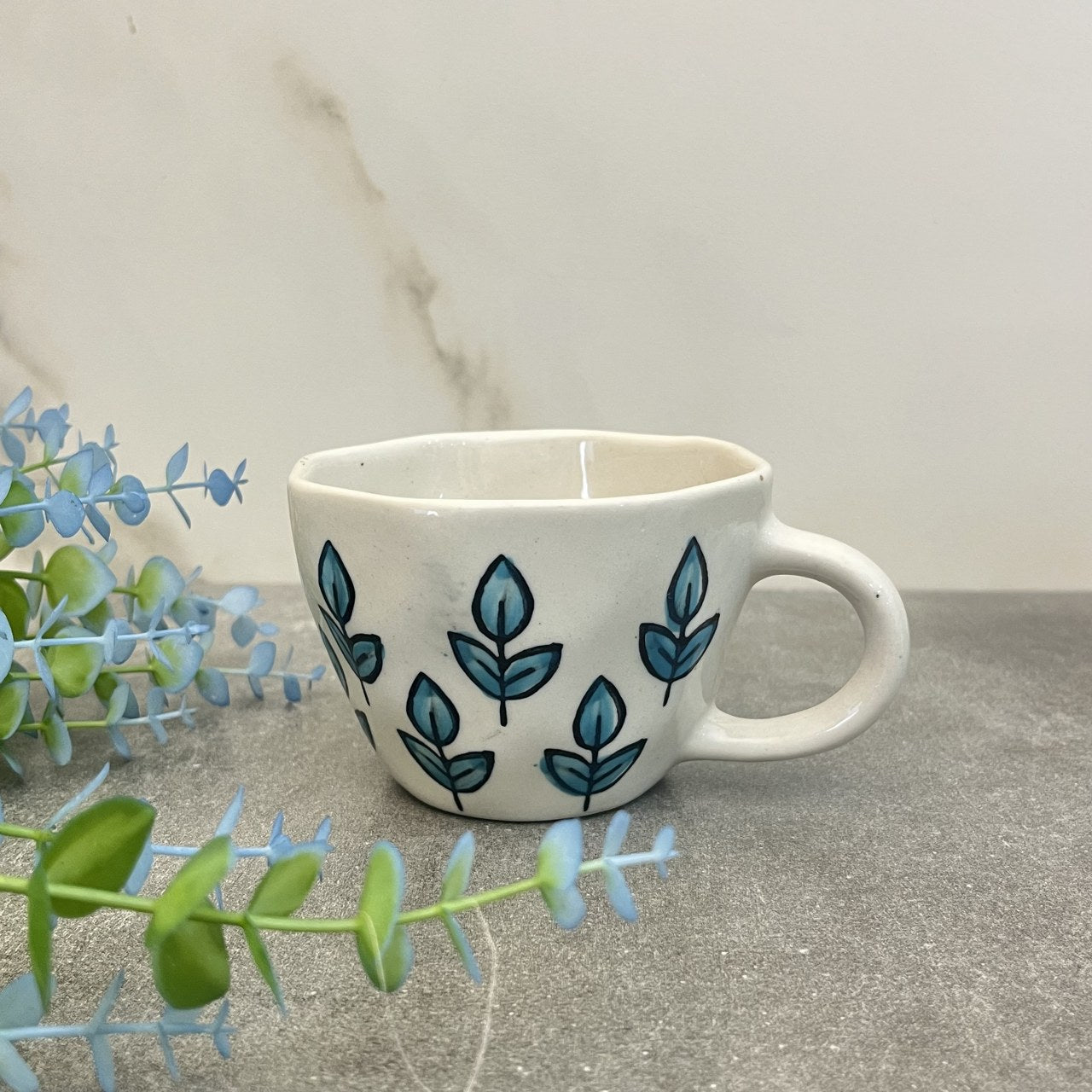 VASANT- Ceramic Coffee Mugs Blue