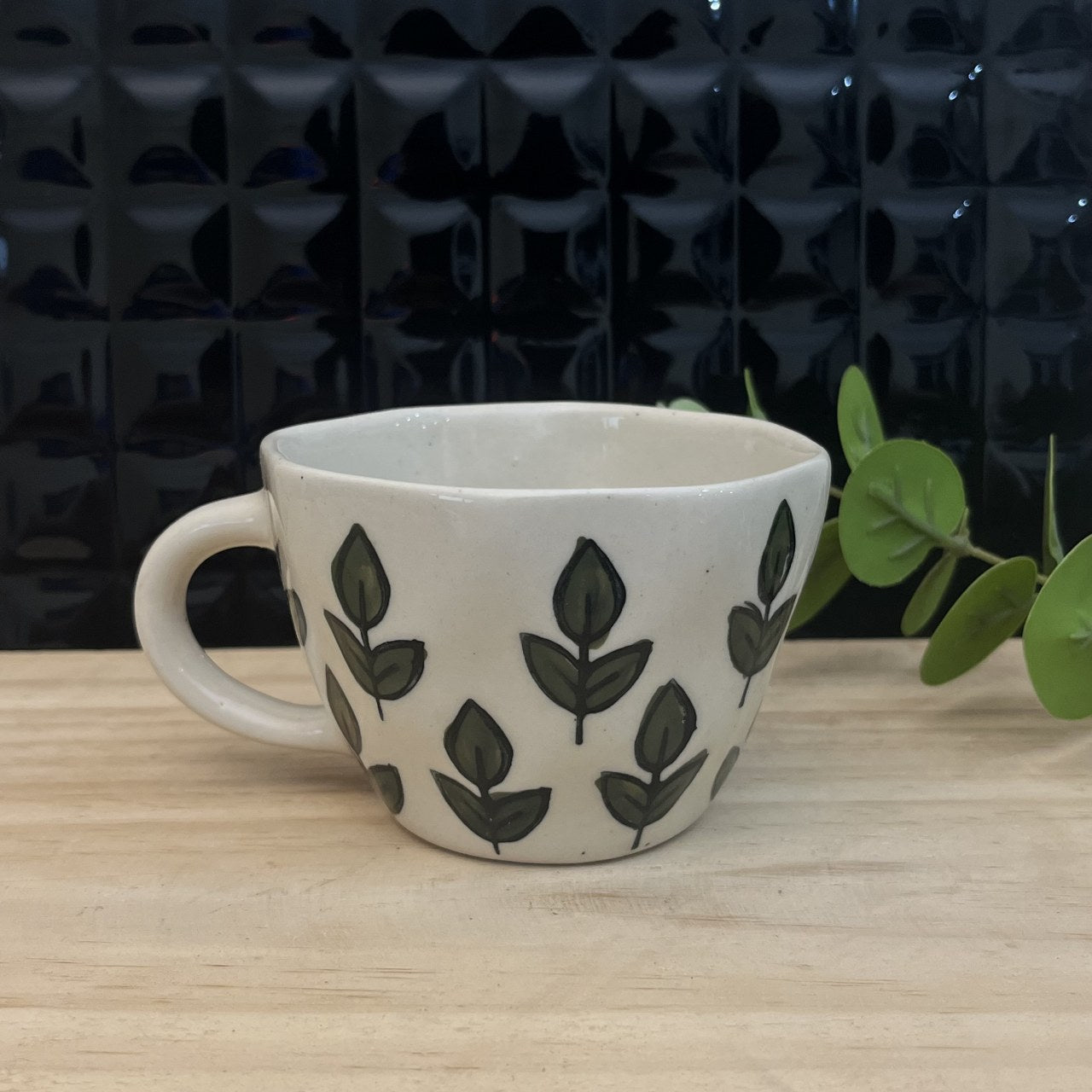 VASANT- Ceramic Coffee Mugs Green