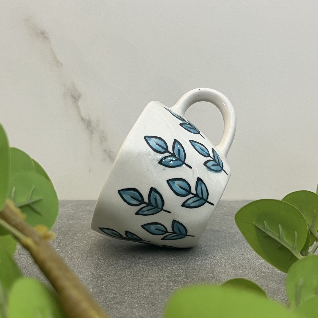 VASANT- Ceramic Coffee Mugs Blue