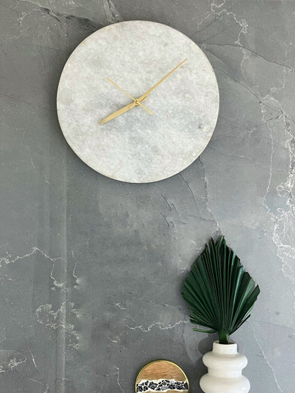 Marble Wall Clock