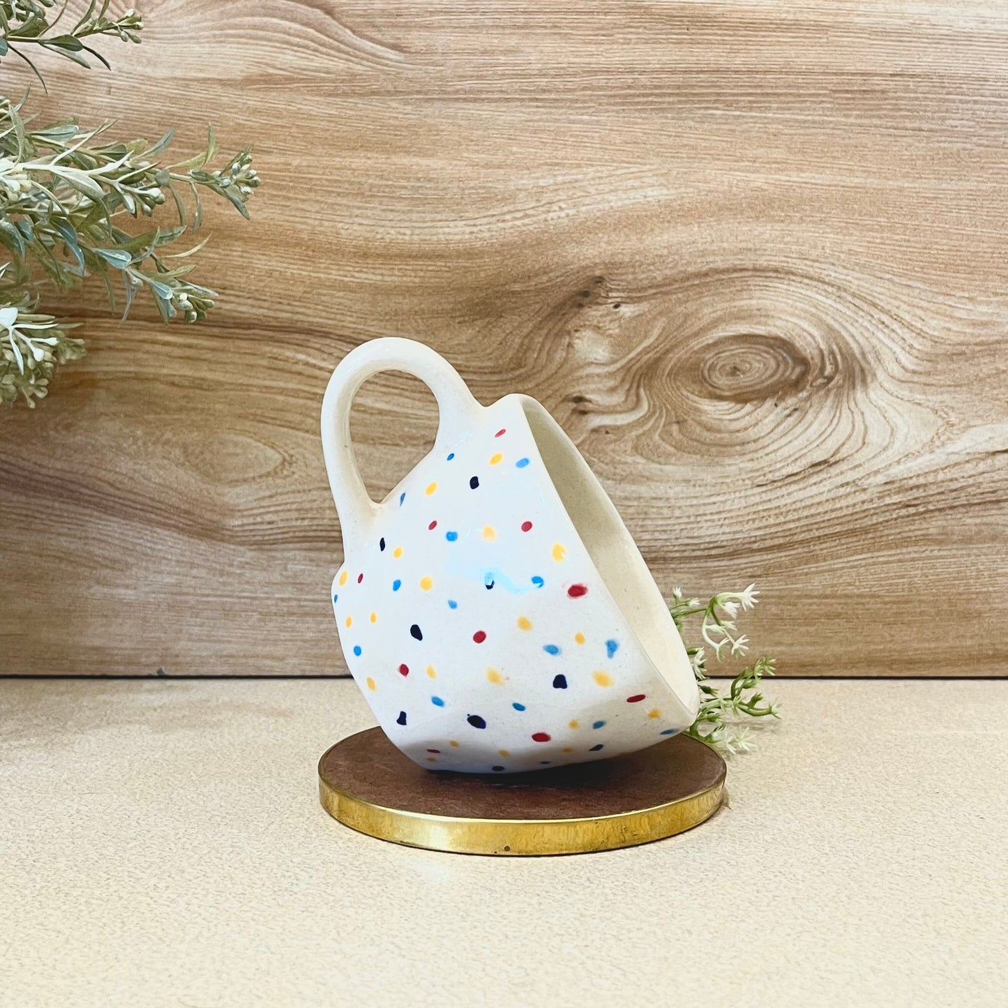 Rango Ka Jashn- Ceramic Multi Dot Mug