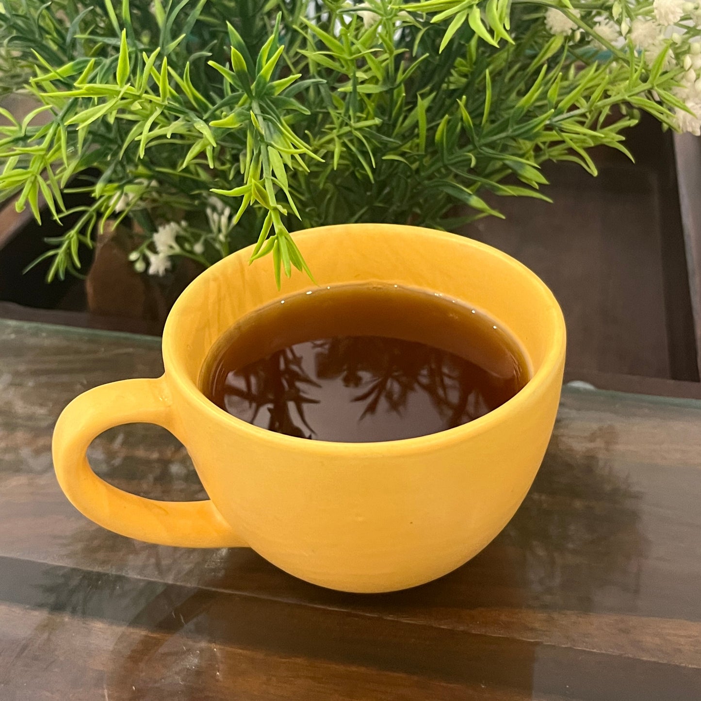 Khushi Ki Kiran- Ceramic Yellow Mug