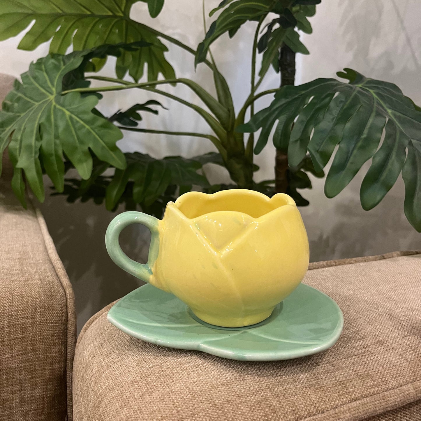 SUNLIT- Yellow Lotus Mug