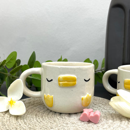 Cute Peace Duck Mug