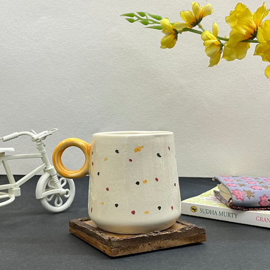 Ceramic Multi Dot Mugs