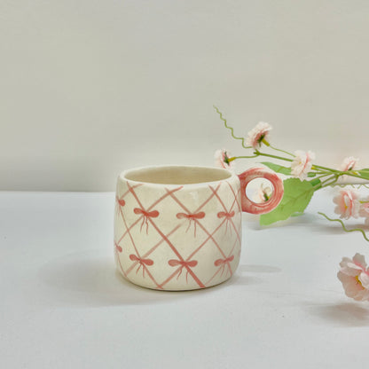 Ceramic Small Bow Mugs