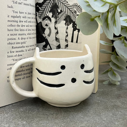 Meow-Kitty Mug White