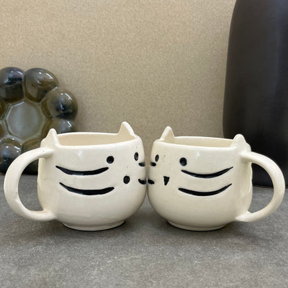 Meow-Kitty Mug White